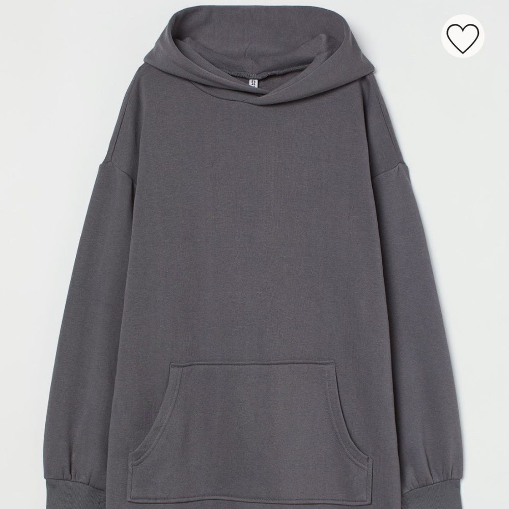 h&M gray sweatshirt dress and leggings set - Picture 2 of 11